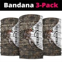 Duck Hunting Retriever Neck Gaiter Mallard Shotgun Hunt with Camouflage Marsh Dog Artwork