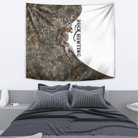 Duck Hunting Retriever Tapestry Mallard Shotgun Hunt with Camouflage Marsh Dog Artwork