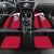 Greenland Car Mats with Polar Bear Emblem and Land of Ice Heart of Fire Text Design