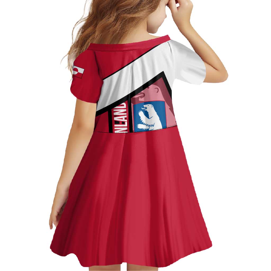 Greenland Family Matching Mermaid Dress and Hawaiian Shirt with Polar Bear Emblem and Land of Ice Heart of Fire Text Design