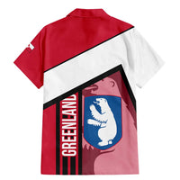 Greenland Family Matching Mermaid Dress and Hawaiian Shirt with Polar Bear Emblem and Land of Ice Heart of Fire Text Design