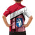 Greenland Family Matching Puletasi and Hawaiian Shirt with Polar Bear Emblem and Land of Ice Heart of Fire Text Design