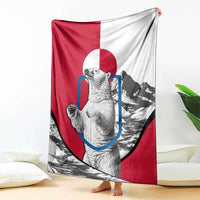 Greenland Pride Blanket The Spirit of the Arctic Bear