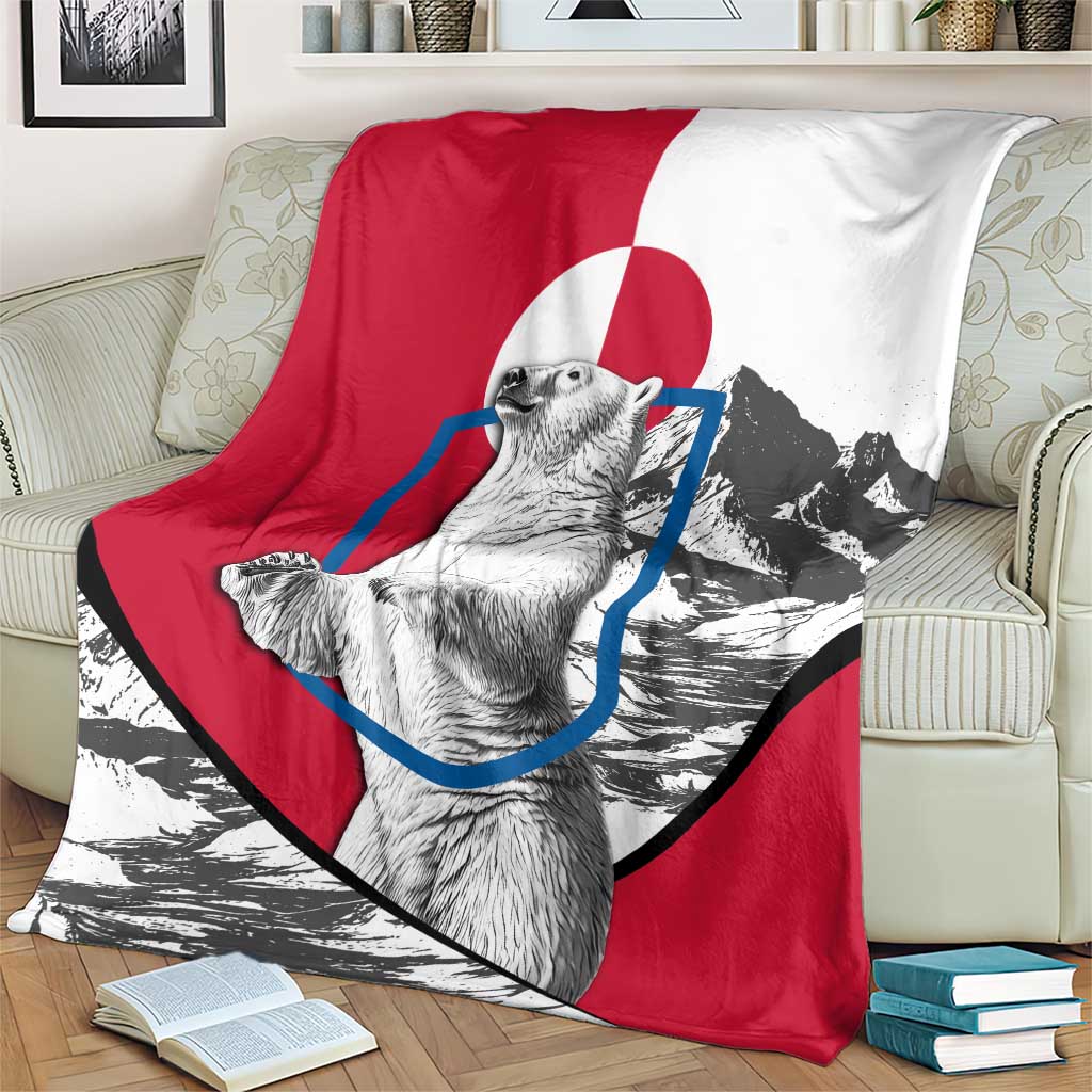 Greenland Pride Blanket The Spirit of the Arctic Bear