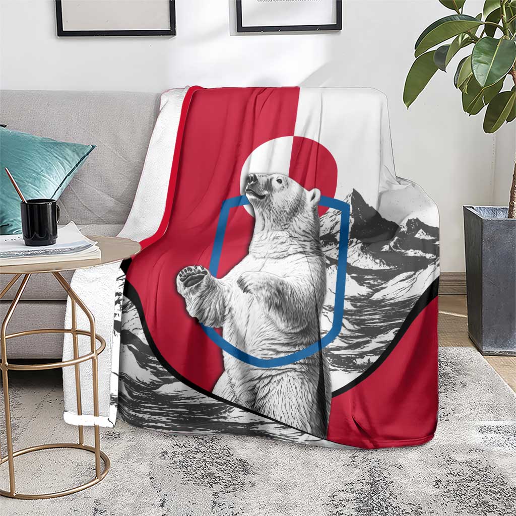 Greenland Pride Blanket The Spirit of the Arctic Bear