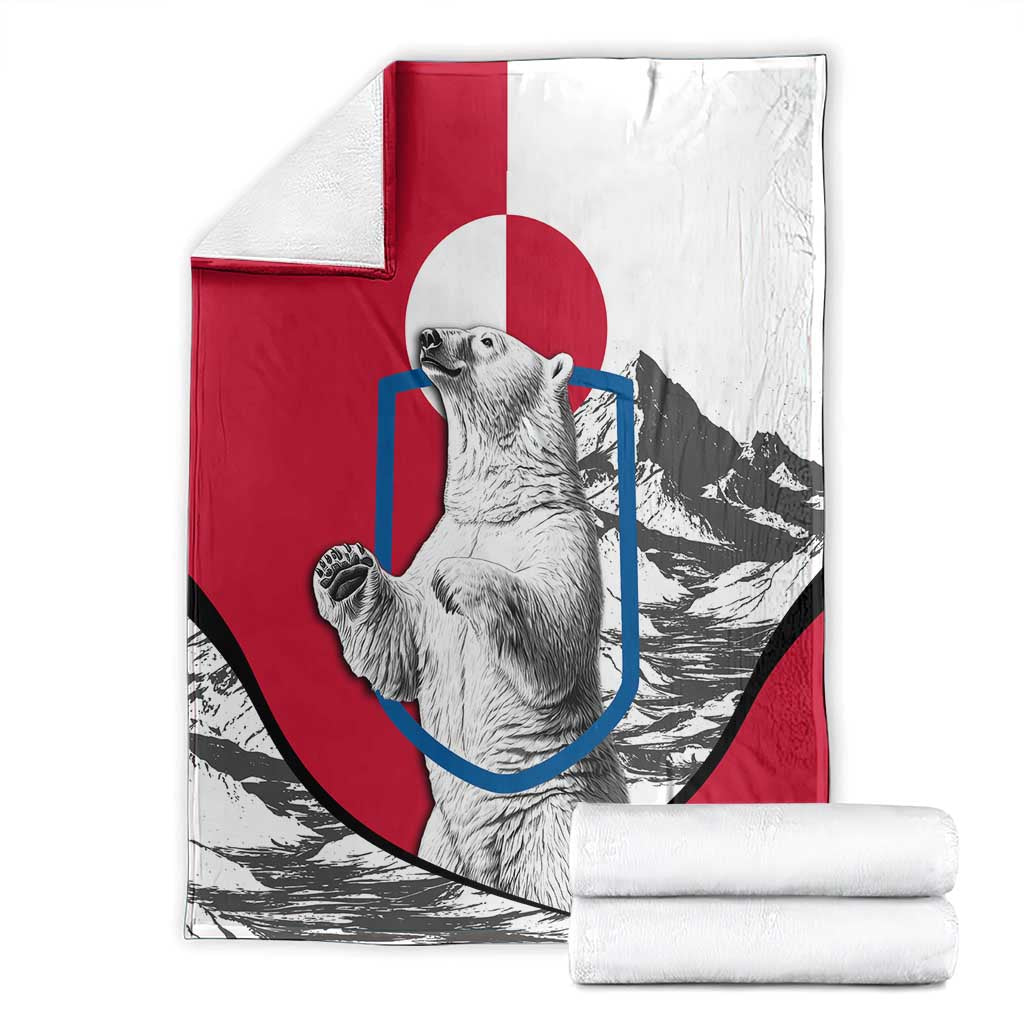 Greenland Pride Blanket The Spirit of the Arctic Bear