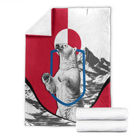 Greenland Pride Blanket The Spirit of the Arctic Bear