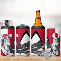 Greenland Pride 4 in 1 Can Cooler Tumbler The Spirit of the Arctic Bear
