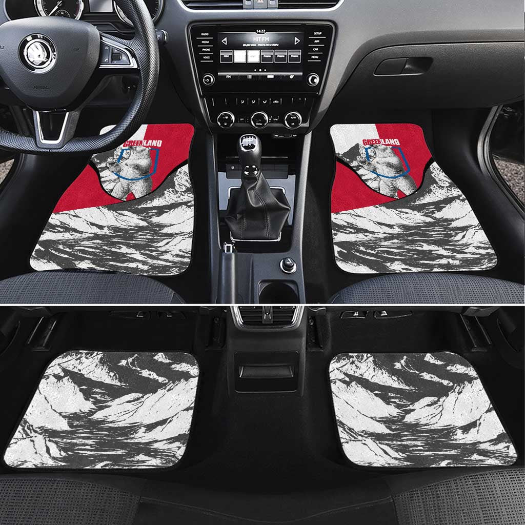 Greenland Pride Car Mats The Spirit of the Arctic Bear