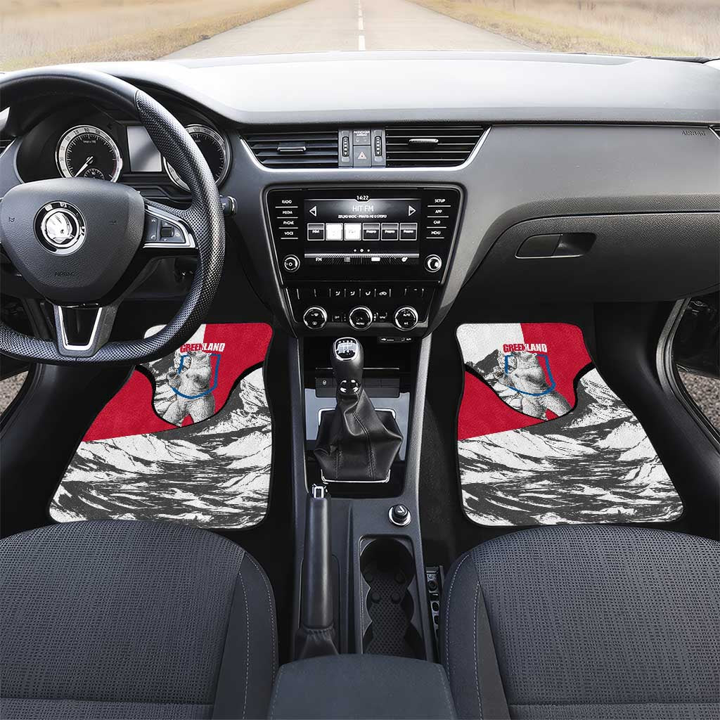 Greenland Pride Car Mats The Spirit of the Arctic Bear