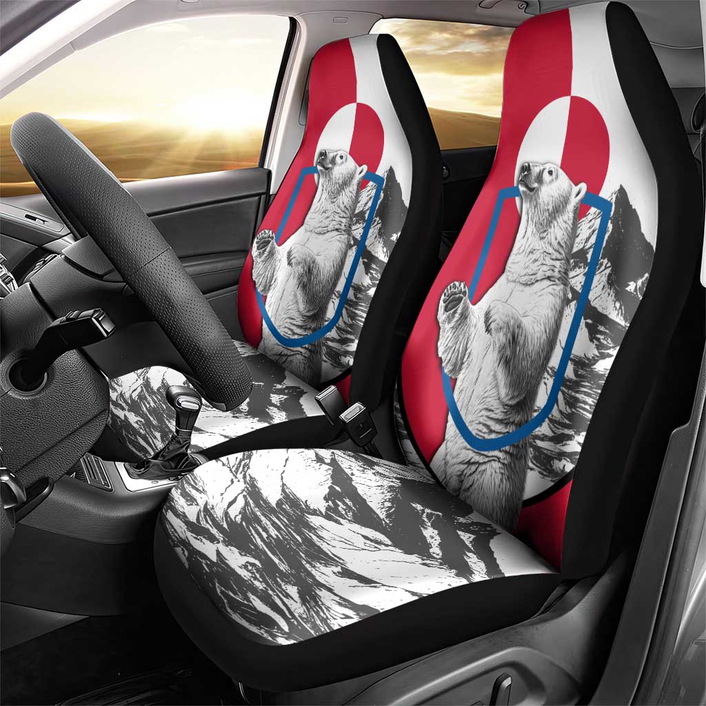 Greenland Pride Car Seat Cover The Spirit of the Arctic Bear