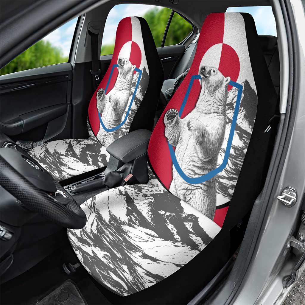Greenland Pride Car Seat Cover The Spirit of the Arctic Bear