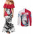 Greenland Pride Couples Matching Mermaid Dress and Long Sleeve Button Shirt The Spirit of the Arctic Bear