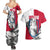 Greenland Pride Couples Matching Summer Maxi Dress and Hawaiian Shirt The Spirit of the Arctic Bear