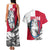 Greenland Pride Couples Matching Tank Maxi Dress and Hawaiian Shirt The Spirit of the Arctic Bear