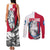 Greenland Pride Couples Matching Tank Maxi Dress and Long Sleeve Button Shirt The Spirit of the Arctic Bear