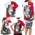Greenland Pride Family Matching Long Sleeve Bodycon Dress and Hawaiian Shirt The Spirit of the Arctic Bear