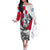 Greenland Pride Family Matching Off The Shoulder Long Sleeve Dress and Hawaiian Shirt The Spirit of the Arctic Bear