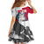 Greenland Pride Family Matching Off Shoulder Short Dress and Hawaiian Shirt The Spirit of the Arctic Bear