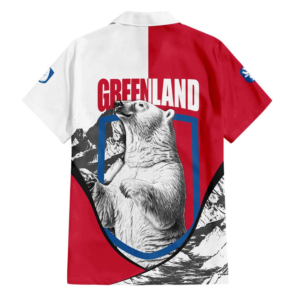 Greenland Pride Family Matching Summer Maxi Dress and Hawaiian Shirt The Spirit of the Arctic Bear