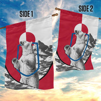 Greenland Pride Garden Flag The Spirit of the Arctic Bear