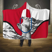 Greenland Pride Hooded Blanket The Spirit of the Arctic Bear