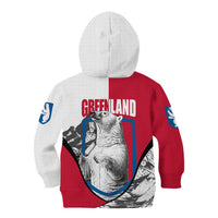 Greenland Pride Kid Hoodie The Spirit of the Arctic Bear