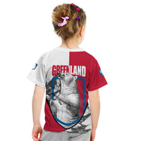 Greenland Pride Kid T Shirt The Spirit of the Arctic Bear