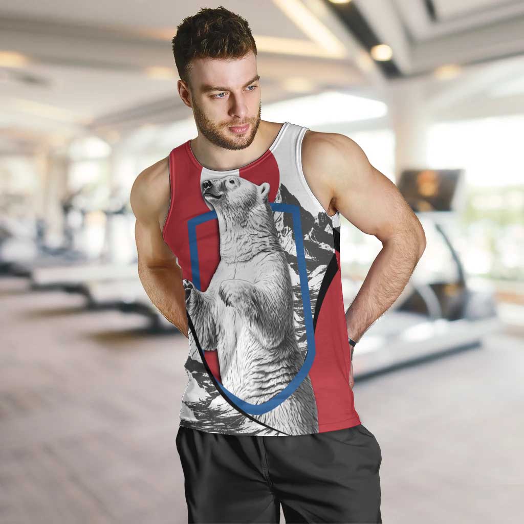 Greenland Pride Men Tank Top The Spirit of the Arctic Bear