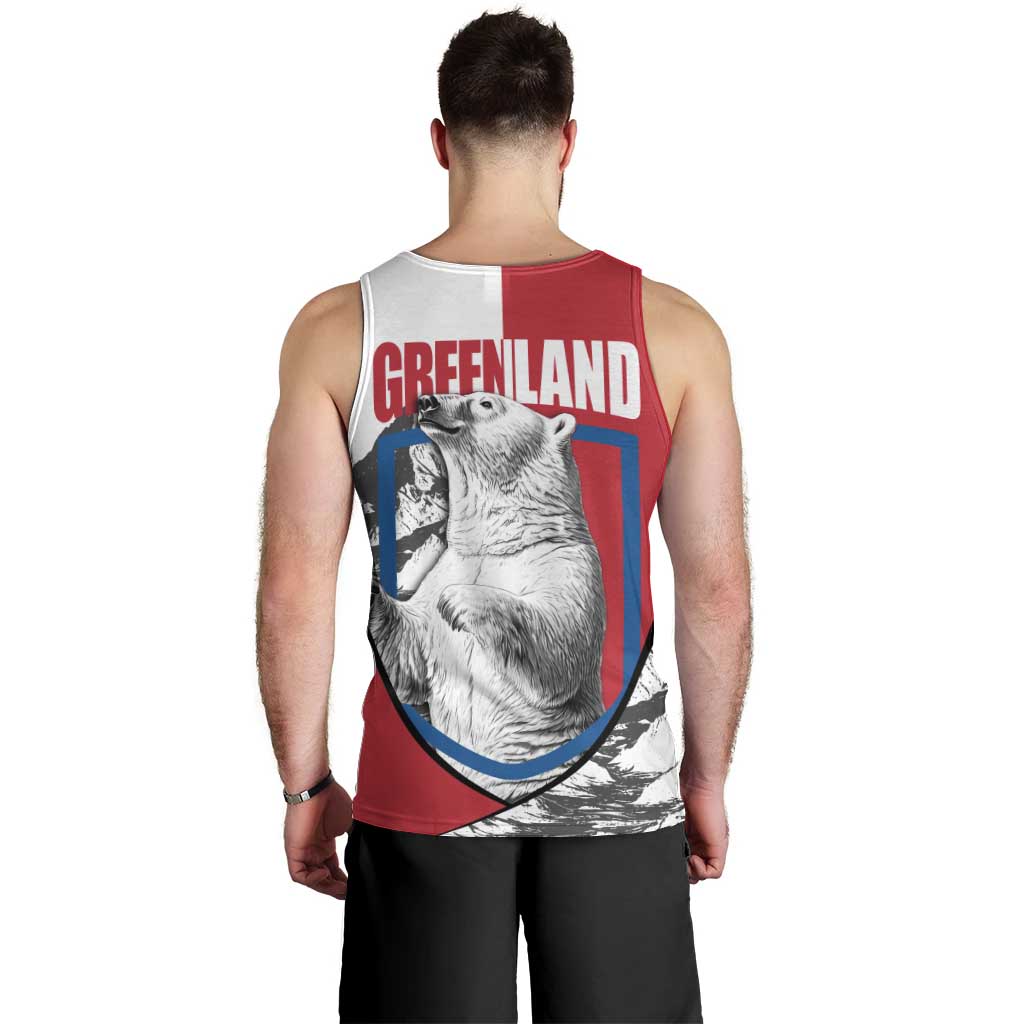 Greenland Pride Men Tank Top The Spirit of the Arctic Bear
