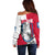 Greenland Pride Off Shoulder Sweater The Spirit of the Arctic Bear