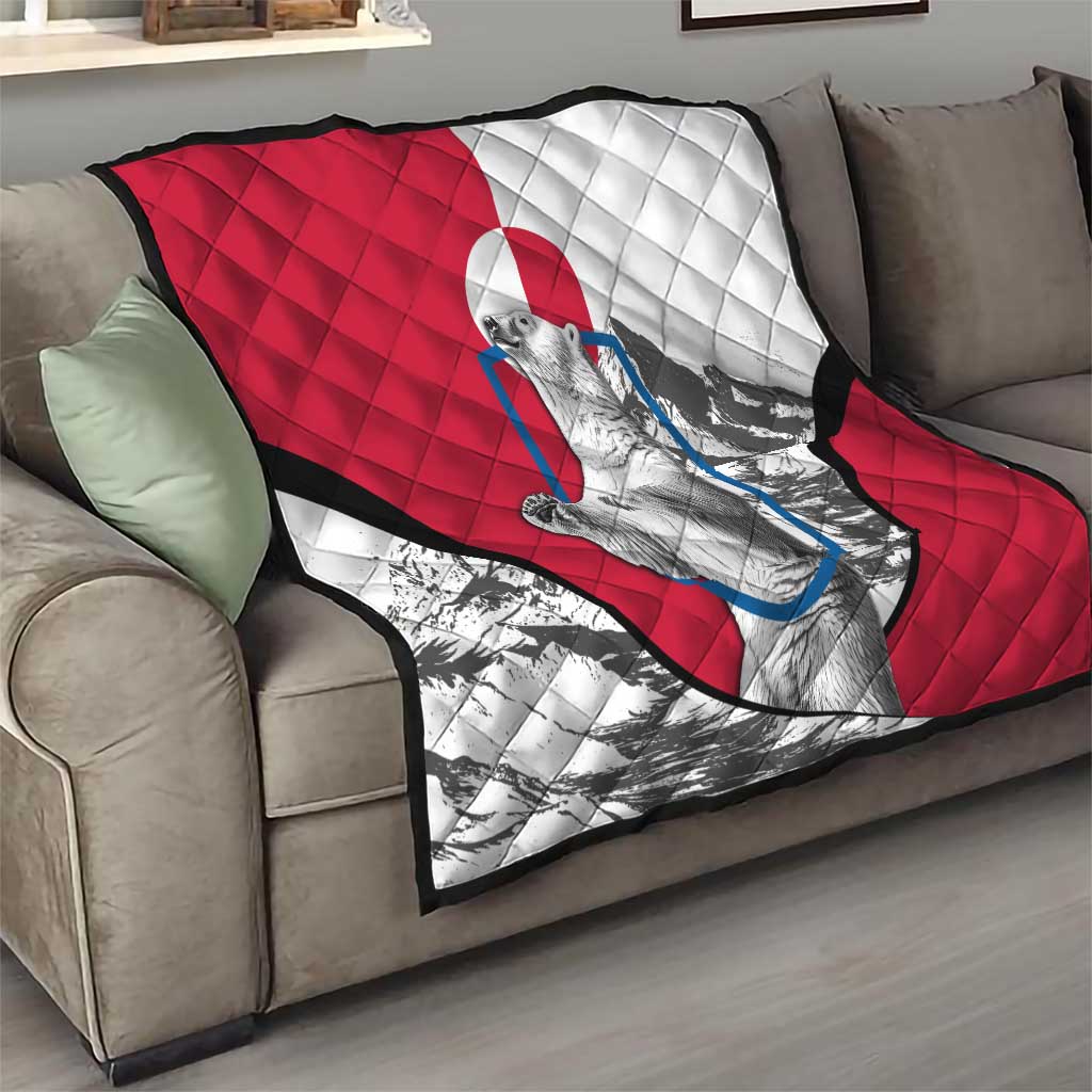 Greenland Pride Quilt The Spirit of the Arctic Bear