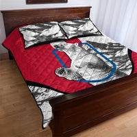 Greenland Pride Quilt Bed Set The Spirit of the Arctic Bear