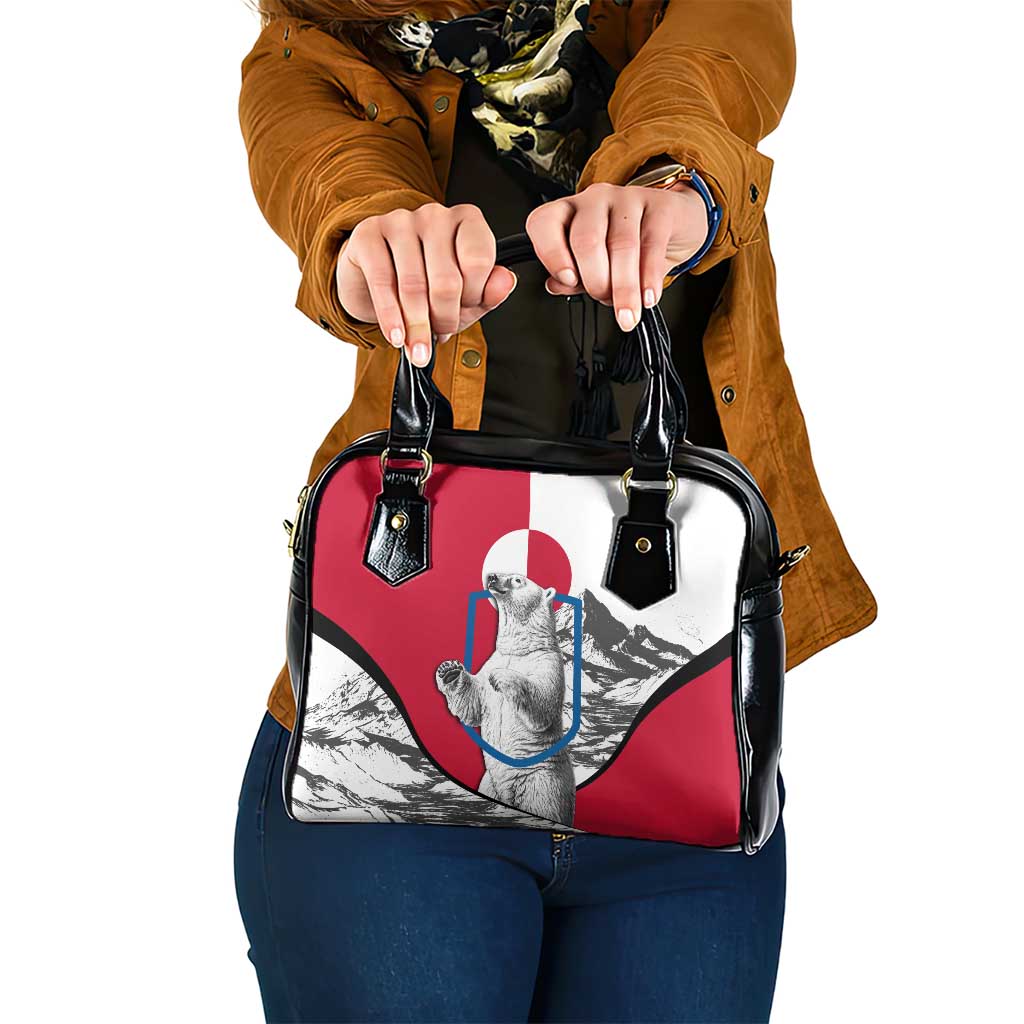 Greenland Pride Shoulder Handbag The Spirit of the Arctic Bear