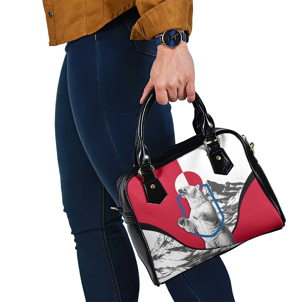 Greenland Pride Shoulder Handbag The Spirit of the Arctic Bear