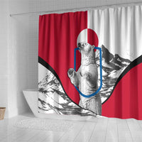 Greenland Pride Shower Curtain The Spirit of the Arctic Bear