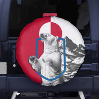 Greenland Pride Spare Tire Cover The Spirit of the Arctic Bear