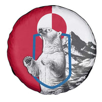 Greenland Pride Spare Tire Cover The Spirit of the Arctic Bear