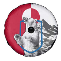 Greenland Pride Spare Tire Cover The Spirit of the Arctic Bear