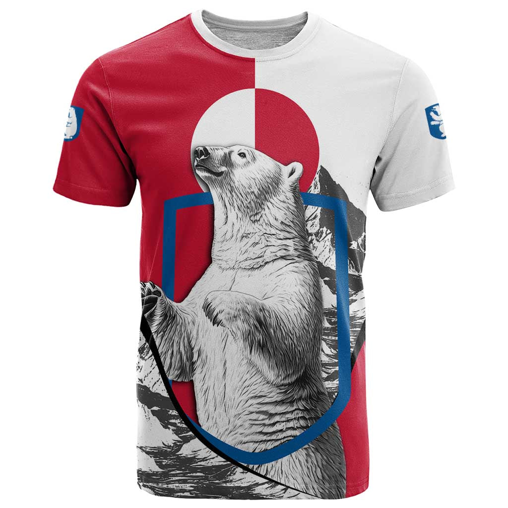 Greenland Pride T Shirt The Spirit of the Arctic Bear