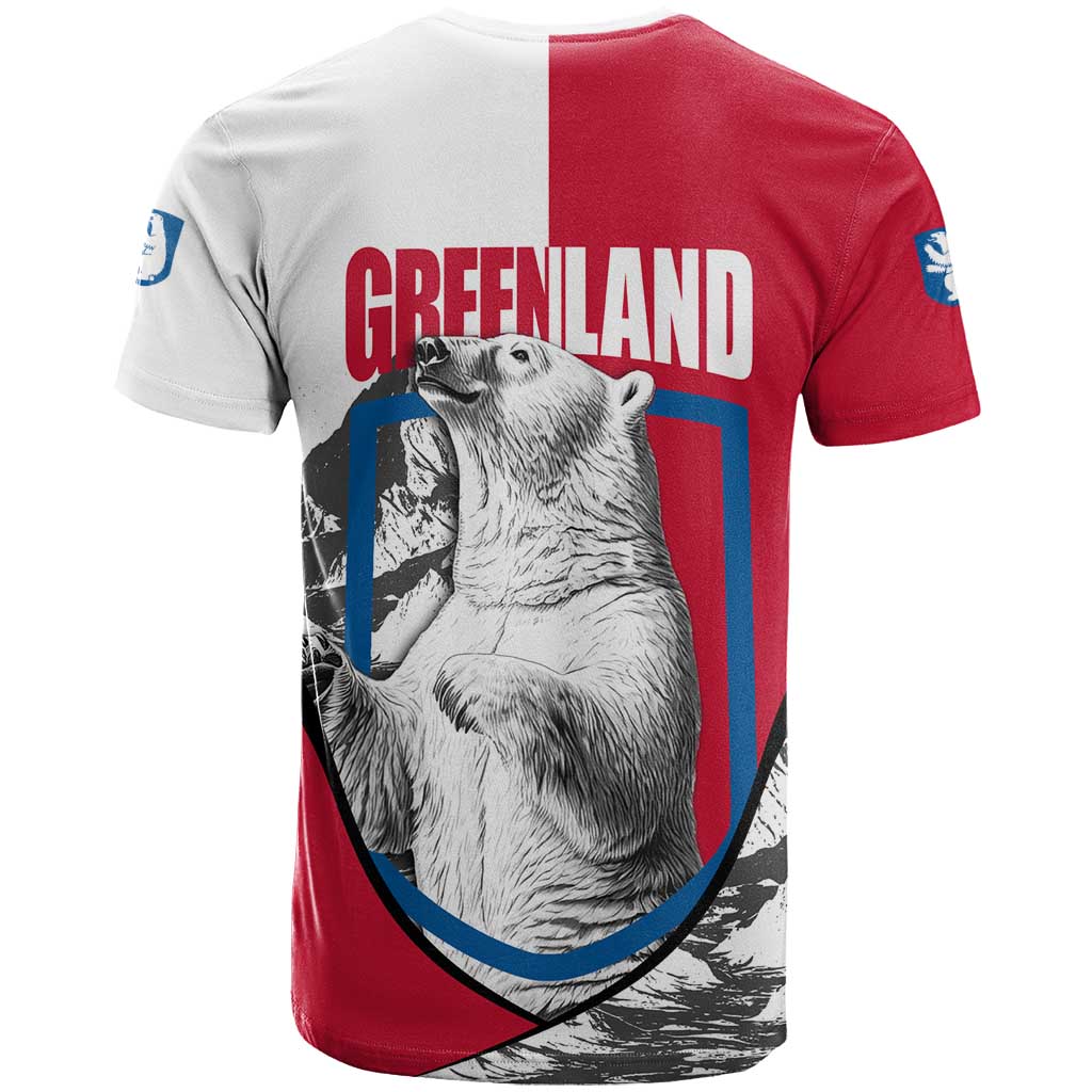 Greenland Pride T Shirt The Spirit of the Arctic Bear