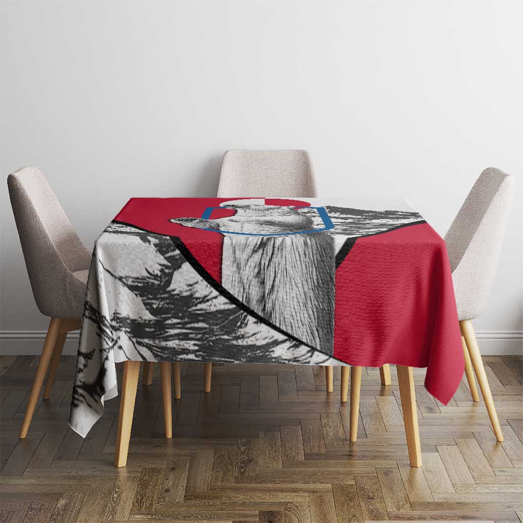 Greenland Pride Tablecloth The Spirit of the Arctic Bear