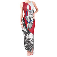 Greenland Pride Tank Maxi Dress The Spirit of the Arctic Bear