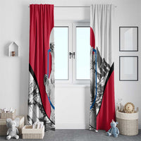 Greenland Pride Window Curtain The Spirit of the Arctic Bear