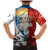 Kalaallit Nunaat Pride Family Matching Mermaid Dress and Hawaiian Shirt Polar Bear Spirit in Stained Glass Style