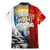 Kalaallit Nunaat Pride Family Matching Mermaid Dress and Hawaiian Shirt Polar Bear Spirit in Stained Glass Style