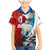 Kalaallit Nunaat Pride Family Matching Mermaid Dress and Hawaiian Shirt Polar Bear Spirit in Stained Glass Style