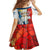 Kalaallit Nunaat Pride Family Matching Off Shoulder Maxi Dress and Hawaiian Shirt Polar Bear Spirit in Stained Glass Style