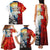 Kalaallit Nunaat Pride Family Matching Tank Maxi Dress and Hawaiian Shirt Polar Bear Spirit in Stained Glass Style