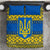 Ukraine Heritage Pride – Vyshyvanka Pattern Bedding Set with National Symbol in Blue & Yellow